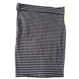 Torrid Striped Pencil Skirt